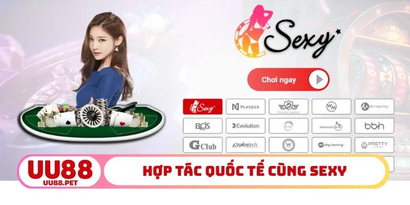 Hợp tác quốc tế cùng Sexy
