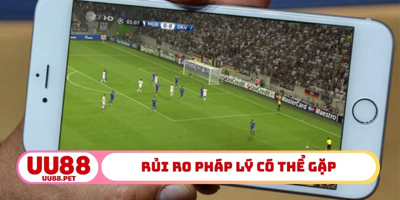 Rủi ro pháp lý có thể gặp